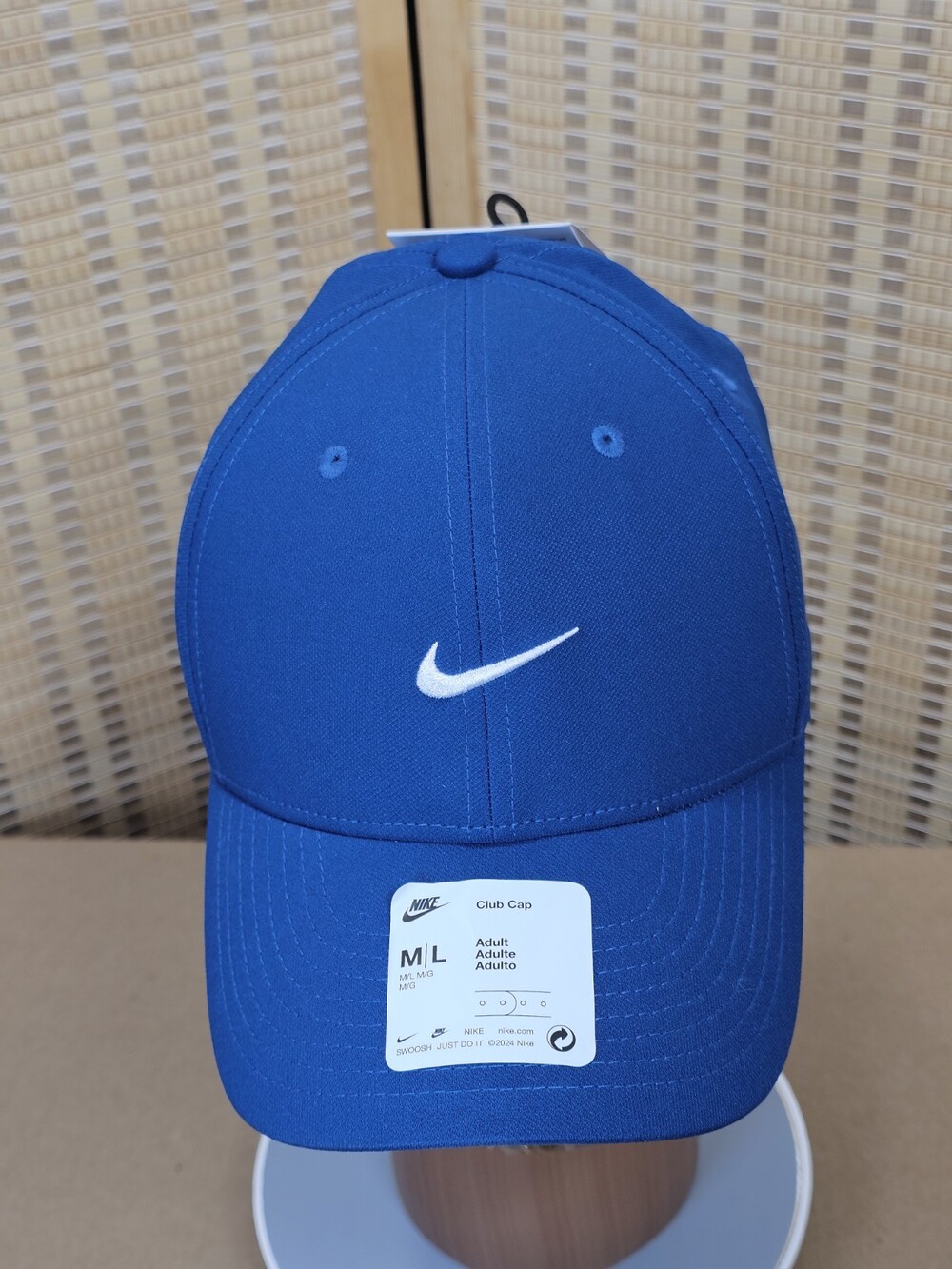 Nike Dri-FIT Club Structured Swoosh Cap Hat Blue M/L New with Tags